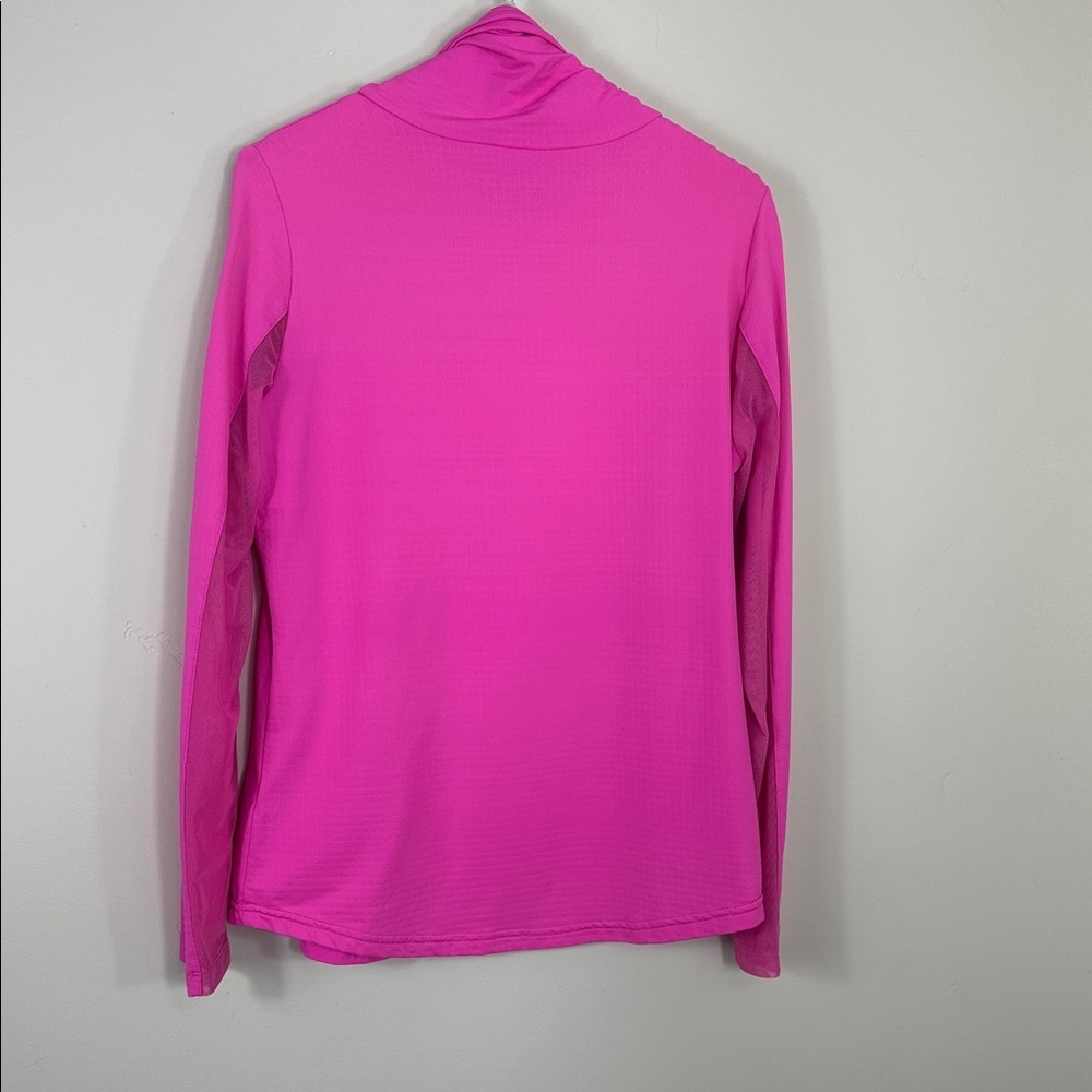 IBKUL Pink Long Sleeve Sun Protection Golf Tennis Shirt Small - Picture 5 of 8